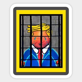 Accountability V Trump (Version 3) Sticker